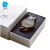 Import Ladies luxury custom watch packaging box design your own logo black watch cases wholesale from China