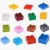 Import Large Building Colorful Block 2*2 Bricks DIY Classic Piece Big Size Dot Brick Toy Accessories Compatible Legoed lego Parts from China