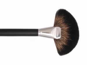 Large Fan Brushes Basic Cosmetic Makeup Tool in Natural Hair