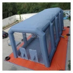 Largest Truck Spray Booth for Sale Large Equipment Paint Booth with Filter System for Large Projects