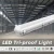 Import Largetek Led Linear Light 4ft 1200mm Tri Proof 36w 40w Led Tube Lighting Led Wide Tube from China