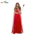 Import Latest Design Evening Party Halloween Costume Red Long Dress Sexy Dresses 2021 from China