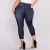 Import Latest design plus size damaged ripped womens high waisted jeans from China