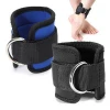 leather weight lifting ankle guard