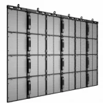 led screen transparant hot sale P3.91/p4.81 transparent led screen display Shop Window Advertising transparent led screen