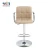 Import Leopard Square Back Adjustable Bar Stool Arm Chair Swivel Bar Stool from China