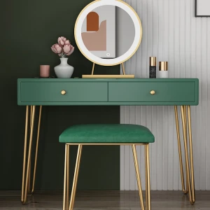 Light luxury modern simple bedroom cabinet integrated mirror with light tall dresser drawer organizer knob