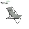 Lightweight Outdoor Aluminium Frame Foldable Garden Camping Portable  Sunbed Lying Deck Chair