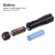 Import Limited-time Free Shipping Amazon Hot Selling Zoomable Red Green Blue White Hunting Light RGBW Led Flashlight Torch from China