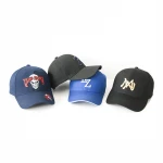 logo custom gorras cotton wholesale fitted unisex youth 3D embroidery baseball cap blank fashion hats and caps factory face cap