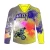 Import Long sleeve performance motorcycle shirt 100% polyester breathable mesh motorcycling riding jersey from China
