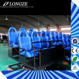 Longze Commercial Theater Seats Business Investments 5D 7D 8D Cinema System 4D Car Racing Simulator