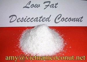 LOW FAT DESICCATED COCONUT - PREMIUM QUALITY