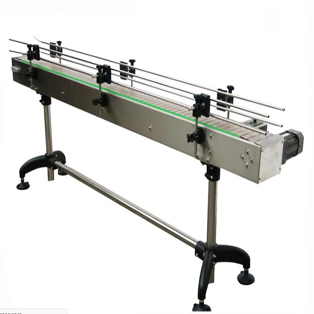Low price good quality stainless steel chain bottle conveyor system