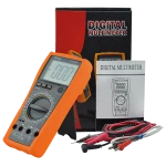 Low price mini LCD display digital multimeter with temperature testing function