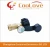 Import lpg copper propane tank gas safety pressure gauge from China