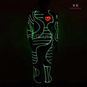 Luminous Performance Wear / LED Light Costumes Sexy