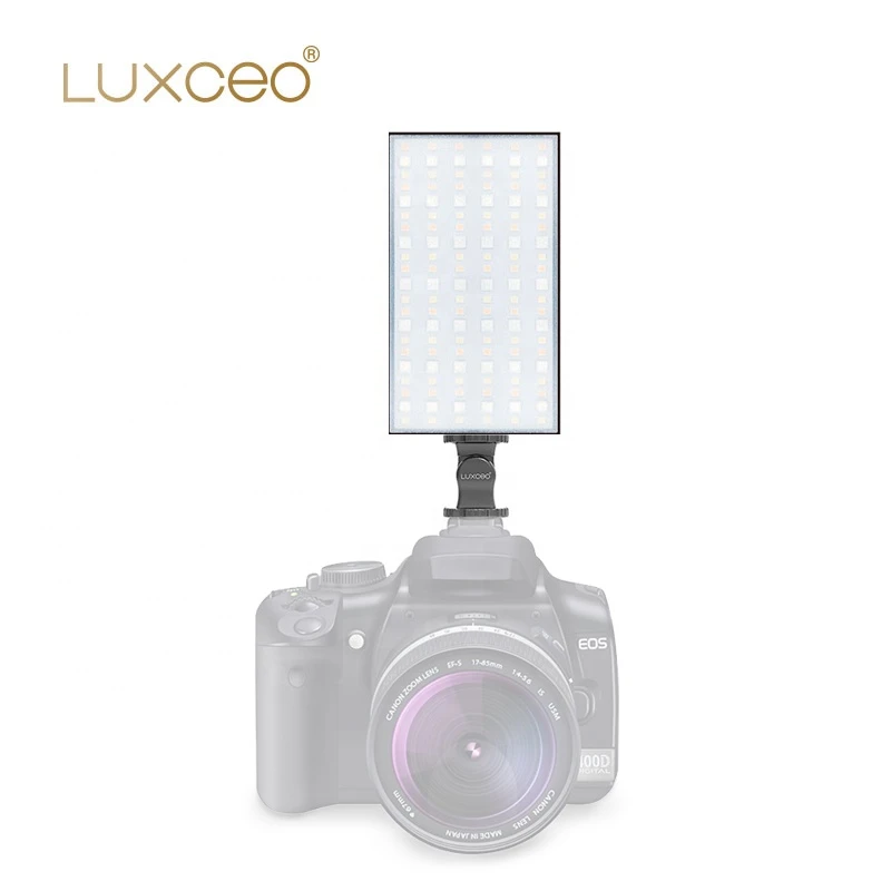 LUXCEO P03 CRI95 2500K-6500K Adjustable Handheld Photography DSLR Camera Photo RGB LED Video Studio Light