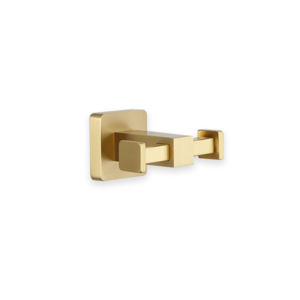 Luxury  Brush Gold Bathroom Accessories Coat Hook Wall Mounted Robe Hook