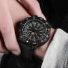 Luxury Business Silica Gel Army Military Chronograph Men Quartz Wrist Watches