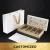 Import luxury custom logo mooncake paper box with tray insert chocolate cookies paper gift box with dividers from China