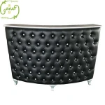 Luxury Design Beauty Salon Reception Counter Table For Modern Reception Desk