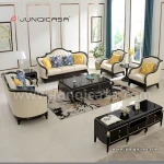 Luxury Genuine Leather Sofa Set Furniture Living Room 3+2+1 Seater Sofas Solid Wood Chesterfield Sofa