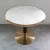 Import Luxury marble dining table tulip table onyx tables limestone top for villa usage from China