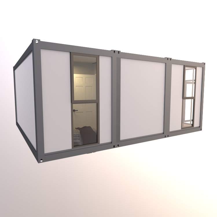 Buy Luxury Mobile Flat Pack Fabricated Living Container House Portable ...