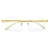 Import Luxury18k Gold Glasses Frames Fashion Customizable Eyewears Natural gem diamond glasses buffalo horn glasses from China