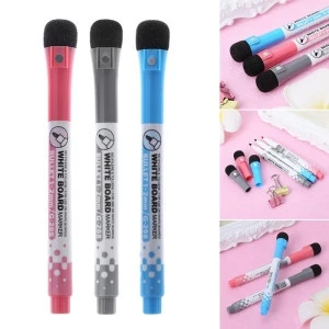 Magnetic Color Erasable Dry Markers for Plastic Film Whiteboard Dry Erase Marker Pen