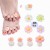 Import Manicure Tool  Multiple Designs Optional Silicone Reusable Pedicure/Manicure Toe/Finger Separator from China