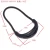 Import Manufacturer of popular zipper puller rope puller head for handbag from China