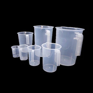 Manufacturer Plastic Disposable Measuring Cups With Handle With Customized