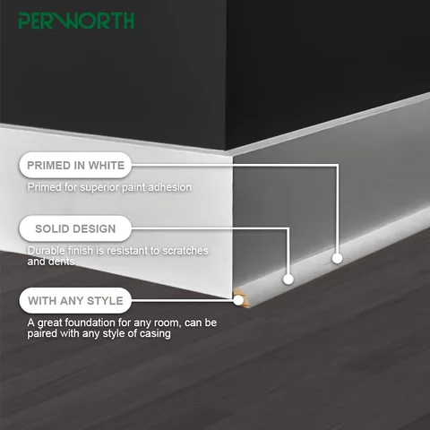 Buy Mdf Skirting Baseboard Trim Wood Skirting Board Molding Architravel ...