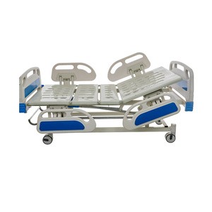 Medical Supply Instrument Furniture Products Folding Iron Adjustable Hospital Bed