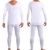 Import Mens 2pcs Stretch Thin V Neck Winter Thermal Underwear Long Johns Set Warm Pajama Set Long Sleeve Undershirt Underpants from China