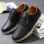 Import Mens casual leather shoes Korean version trendy mens shoes breathable low top leather shoes from China