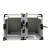 Import metal aluminum silver black small or big dogs double-door transport box dog cage from China