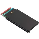 Metal  Blocking Rfid Credit Card Holder Aluminium Pocket ID Bank Card Wallet