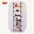 Import Metal cast iron retro style 6-tier Bookshelf  Pipe Shelf, Big Wall Shelves,Wooden Bookcase from China