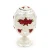 Import Metal Crafts Creative Home Decoration Gift European Egg Press Automatic Toothpick Box Toothpick holder from China