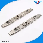 Metal lever arch box file clip