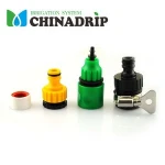 Micro Drip Irrigation System Plant Self Watering Garden Hose Kits with Nozzle