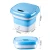 Import Mini washing machine silicone water folding washer bucket Collapsible Foldable automatic underwear washing machine for baby from China