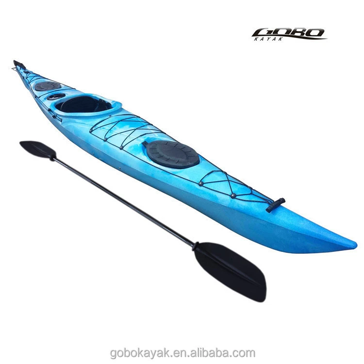 Misu 3 Layer sit in single sea rowing boat with pedal