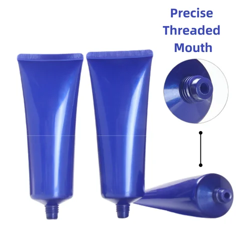 Buy 100ml Face Cleaning Travel Squeeze Plastic Cosmetic Cream Custom ...