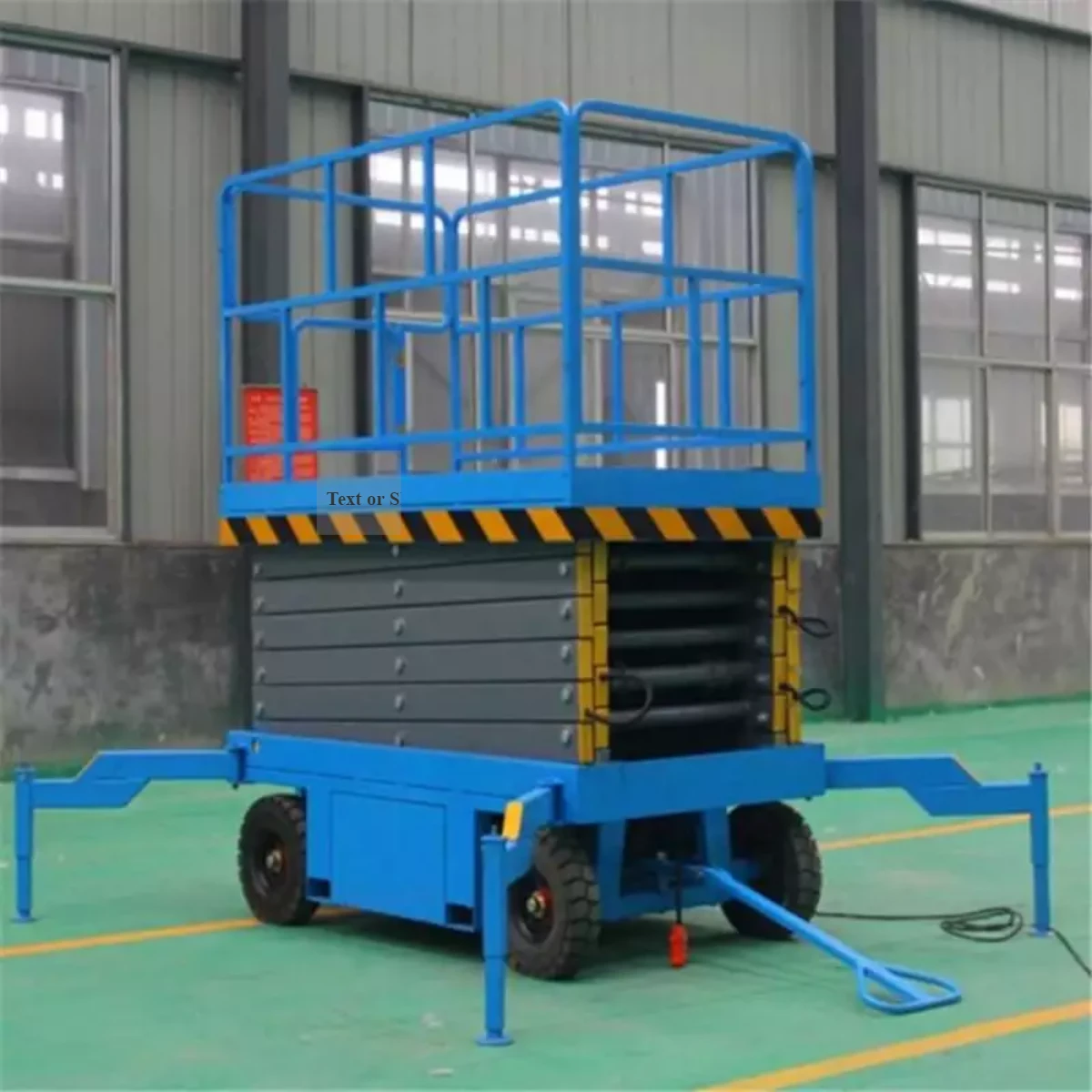 Mobile electric hydraulic scissor lift Table Lift Work Platform for sale
