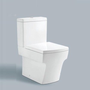 Modern bathroom two piece wc toilet bowl with sink