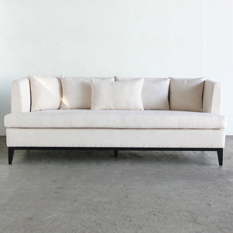 Modern Commercial Hotel Furniture Luxury Leisure Lounge Cotton Fabric Sofa Furniture Design